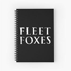 Fleet Foxes HD Logo Spiral Notebook