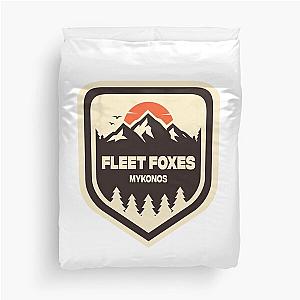 Fleet Foxes Mykonos Duvet Cover