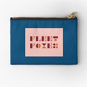 Grab It Fast - fleet foxes     Zipper Pouch