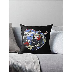 Reunion with all my family fleetwood mac Fleetwood Mac  Throw Pillow