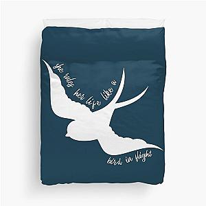 She Rules Her Life Like a Bird in Flight , Fleetwood Mac, Gypsy , Boho , Stevie Nicks , Rhiannon T-Shirt, Life is a Bird Duvet Cover