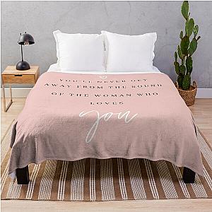 Silver Springs Fleetwood Mac Lyric Print Throw Blanket