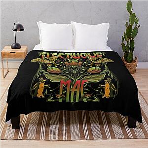 Fleetwood Mac Poster Rockband Throw Blanket