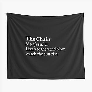 The Chain by Fleetwood Mac Stevie Nicks Aesthetic Minimal Black Tapestry