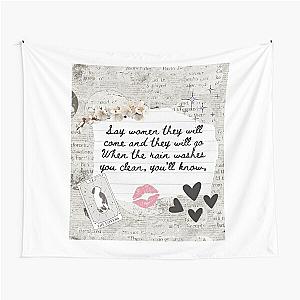 Dreams by Fleetwood Mac Lyric Print Tapestry