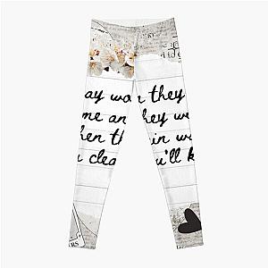 Dreams by Fleetwood Mac Lyric Print Leggings