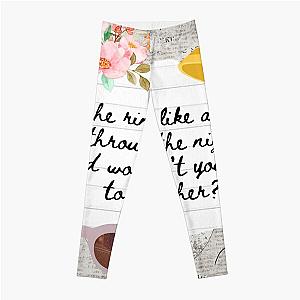 Rhiannon by Fleetwood Mac Lyric Print Leggings