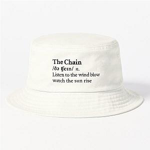 The Chain by Fleetwood Mac Stevie Nicks Aesthetic Minimal Bucket Hat