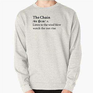 The Chain by Fleetwood Mac Stevie Nicks Aesthetic Minimal Pullover Sweatshirt