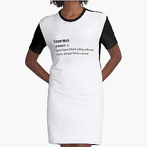 Storms by Fleetwood Mac Graphic T-Shirt Dress