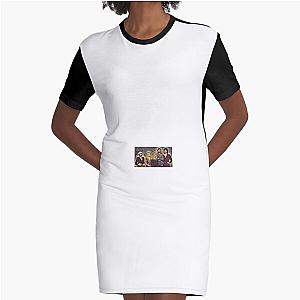 Fleetwood Mac sticker band Graphic T-Shirt Dress