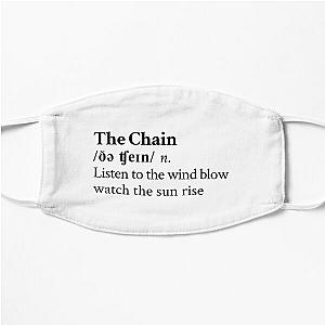 The Chain by Fleetwood Mac Stevie Nicks Aesthetic Minimal Flat Mask