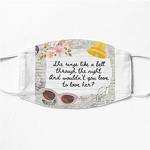 Rhiannon by Fleetwood Mac Lyric Print Flat Mask