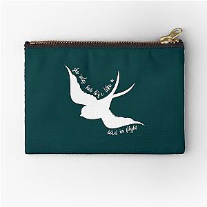 She Rules Her Life Like a Bird in Flight , Fleetwood Mac, Gypsy , Boho , Stevie Nicks , Rhiannon T-Shirt, Life is a Bird Zipper Pouch