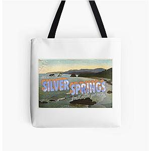 Fleetwood Mac Silver Springs All Over Print Tote Bag