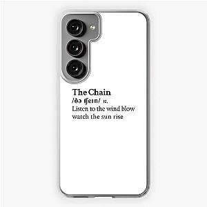 The Chain by Fleetwood Mac Stevie Nicks Aesthetic Minimal Samsung Galaxy Soft Case