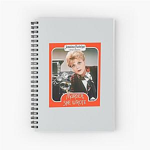 Murder She Wrote Fletcher Trading Card Spiral Notebook