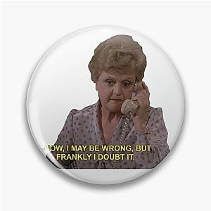 Jessica Fletcher Sticker  Pin