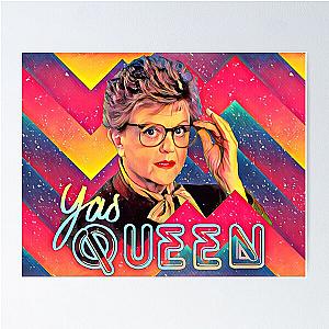 Yas to the Queen Jessica Fletcher Poster