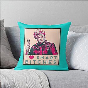 I heart smart b****es like JB Fletcher  Throw Pillow