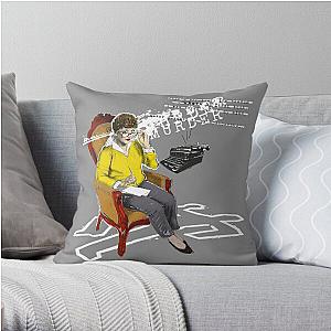 Murder She Wrote - Jessica Fletcher Tribute 01B Throw Pillow