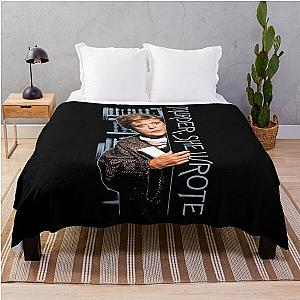 Angela Lansbury Murder She Wrote Vintage Jessica Fletcher's Gifts Throw Blanket