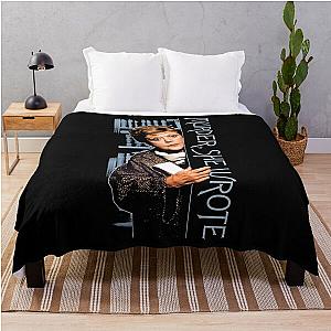 She wrote jessica murder fletcher images art Throw Blanket