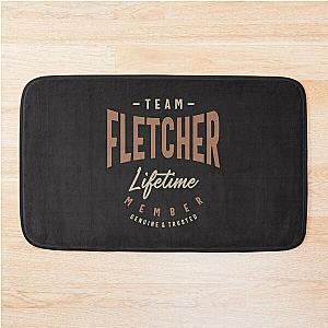 Team Fletcher Lifetime Member Personalized Name Bath Mat