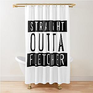 Straight Outta Fletcher North Carolina Fletcher NC Shower Curtain