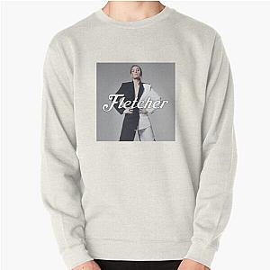 Fletcher Black & White Pose Pullover Sweatshirt