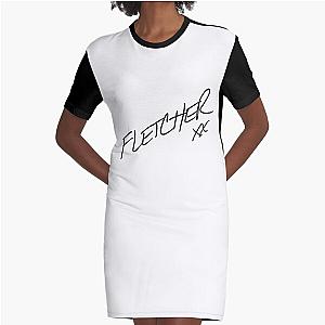 Fletcher Merch Fletcher Logo Graphic T-Shirt Dress