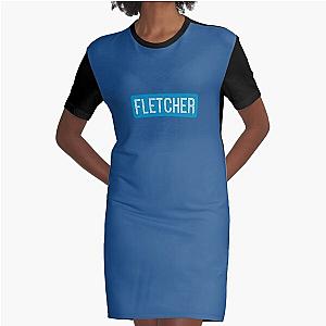 Fletcher Name Graphic T-Shirt Dress