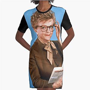 Jessica Fletcher Everywhere Graphic T-Shirt Dress