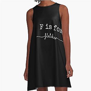 F is for Fletcher, Fletcher Sticker A-Line Dress