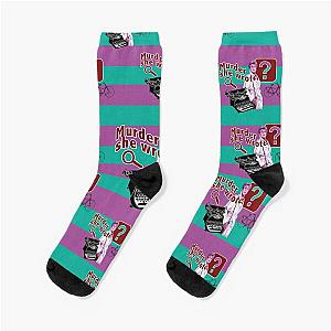 Murder is her hobby, Jessica Fletcher in murder she wrote, Cabot Cove Socks