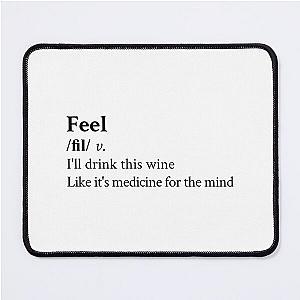 Cari Fletcher Aesthetic Quote Lyrics Mouse Pad