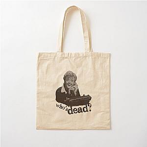 Murder She Wrote  Fletcher  Cotton Tote Bag