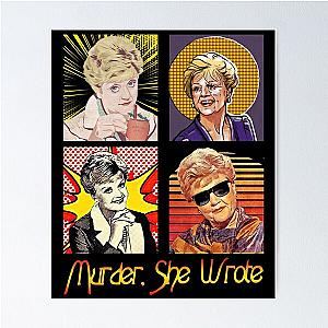 Four emotions jessica murder fletcher images art Poster RB1512