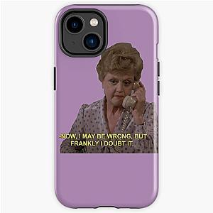 Jessica Fletcher Sticker  iPhone Tough Case RB1512