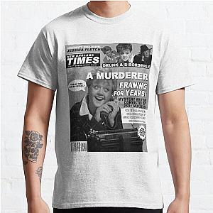 Jessica Fletcher Murder Fake Tabloid Classic TShirt RB1512