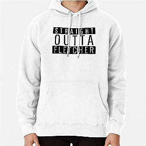 Straight Outta Fletcher North Carolina Fletcher NC Pullover Hoodie RB1512