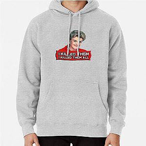 Angela Lansbury Jessica Fletcher Murder she wrote confession. I killed them all. Pullover Hoodie RB1512