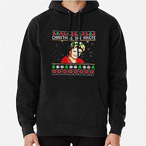 Red color christmas jessica murder fletcher images art Pullover Hoodie RB1512