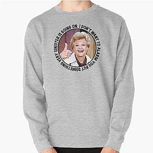 Jessica Fletcher said: I dont want to alarm you but something very sinister is going on Pullover Sweatshirt RB1512