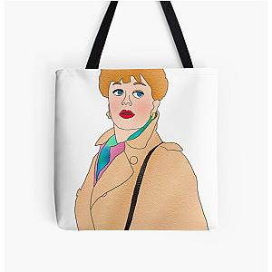 Jessica Fletcher  Murder She Wrote All Over Print Tote Bag RB1512