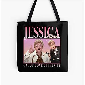 90S RETRO STYLE JESSICA FLETCHER All Over Print Tote Bag RB1512