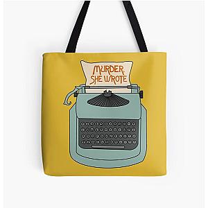 Jessica Fletcher typewriter All Over Print Tote Bag RB1512