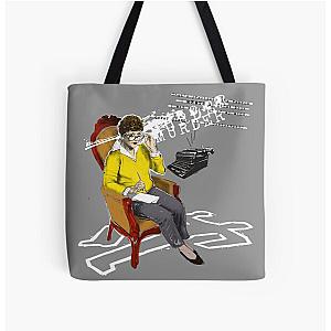 Murder She Wrote  Jessica Fletcher Tribute 01B All Over Print Tote Bag RB1512