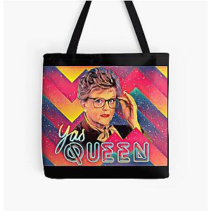 Yas to the Queen Jessica Fletcher All Over Print Tote Bag RB1512