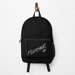 Fletcher Merch Fletcher White Logo Backpack RB1512